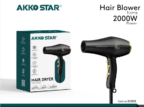 Hair dryer  2000W